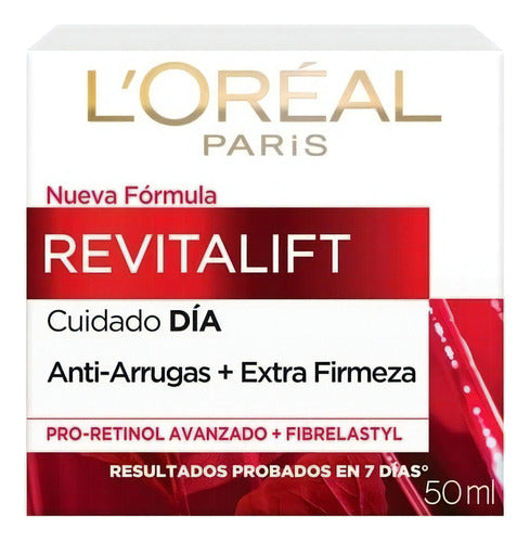 Crema L'oréal Hidratante Antiarrugas De Revitalift 50 Ml L'oréal Paris Día Para Todo Tipo De Piel De 50ml/47.5g