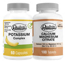 Potasio Complex + Calcio, Magnesio Y Zinc - Qualivits Sabor Natural