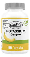 Potasio Complex + Calcio, Magnesio Y Zinc - Qualivits Sabor Natural