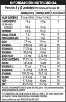 Simple Vitalidad Frasco 60 Unidades Sabor Frutilla