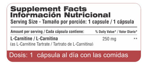 Qualivits -l-carnitine 250 Mg X 120 Cap