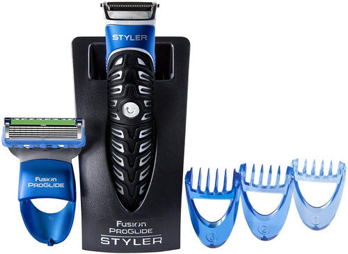 Gillette Fusion Proglide Styler 3en1 Express Color Negro