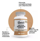 Calcium-magnesium-citrate Qualivits 100 Tabletas Sabor Sin Sabor