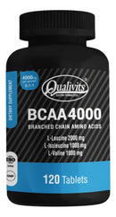 Bcaa 4000 Qualivits® X 120 Tabletas | Aminoácidos