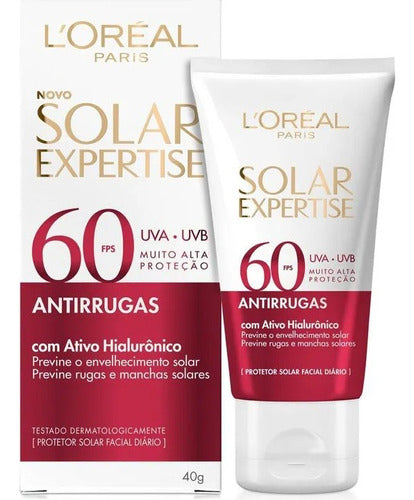 Protector Solar Facial Solar Expertise Antirrugas Fps60 40g