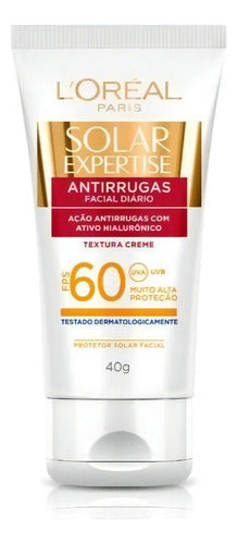 Protector Solar Facial Solar Expertise Antirrugas Fps60 40g