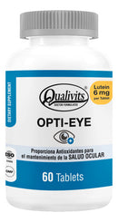 Opti Eye Qualivits® X 60 Tabs. | Antioxidante Salud Ocular Sabor Natural