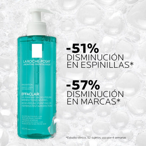 Limpiador Facial Effaclar Gel Microexfoliante 400 Ml Tipo De Piel Grasa