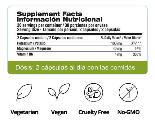 Potassium Complex Qualivits® X 60 Cápsulas