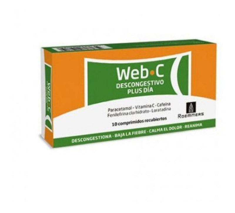 Web C Descongestivo Plus Día 10 Comprimidos