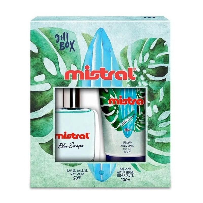 Mistral Blue Escape Pack Perfume 50ml + Balsamo 100ml