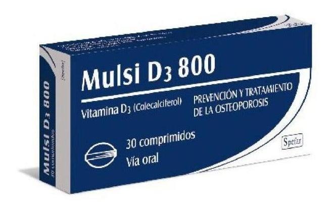 Mulsi D3 800 Ui 30 Comprimidos