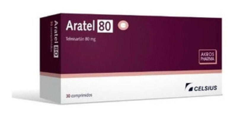 Aratel 80 Mg X 30 Comprimidos