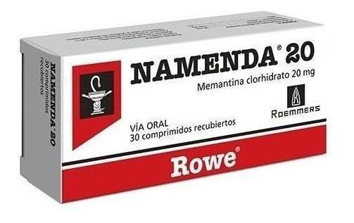 Namenda  20 Mg  30 Comprimidos