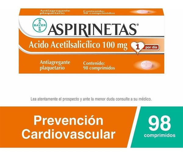 Aspirinetas X 98 Comprimidos