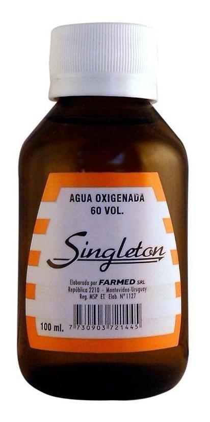 Agua Oxig 60 V 100cc Singleton