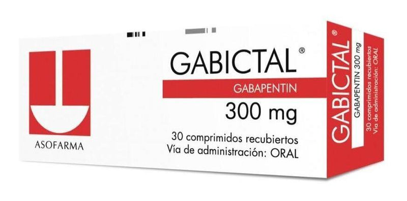 Gabictal 300 Mg 30 Comprimidos | Gabapentina