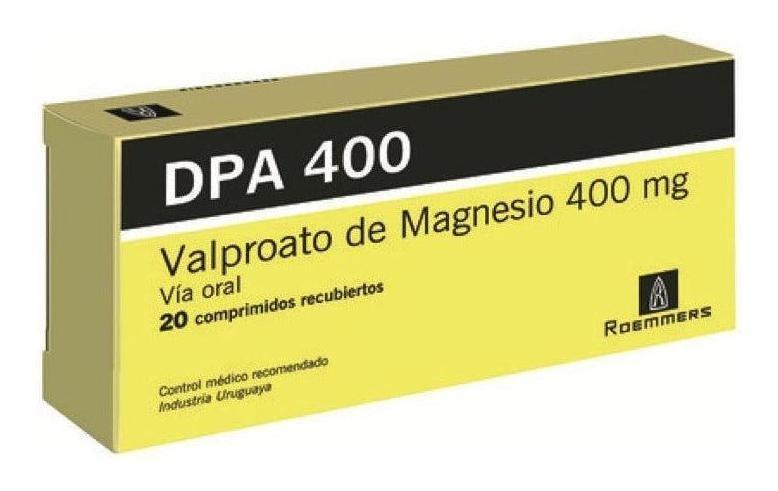 Dpa 400 Mg  20 Comprimidos