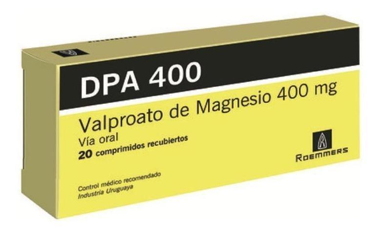 Dpa 400 Mg  20 Comprimidos