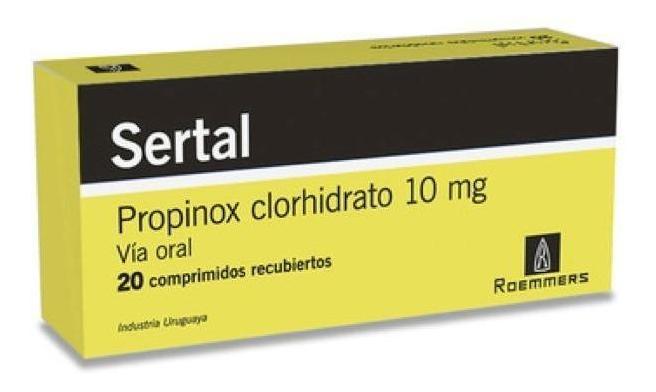 Sertal 20 Comprimidos