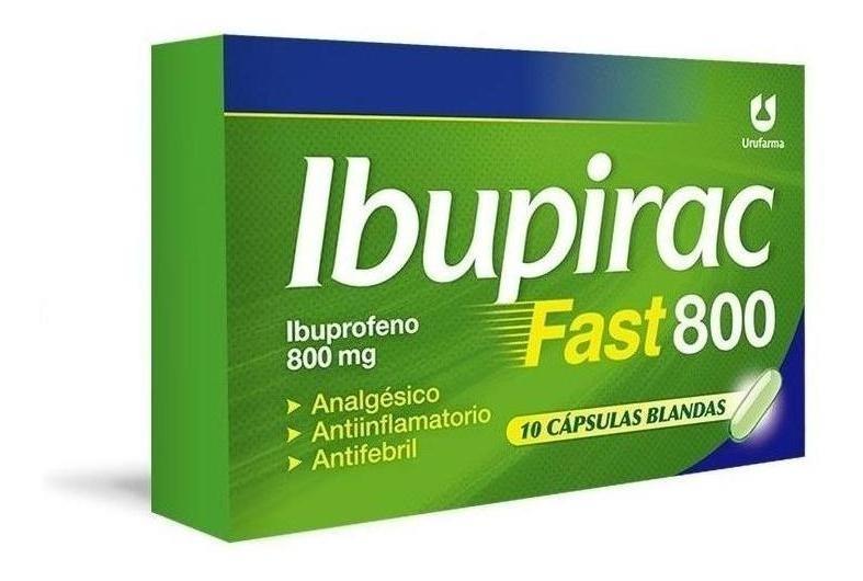 Ibupirac Fast 800 Mg X 10 Cápsulas Blandas