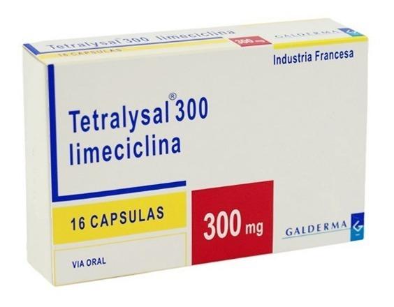 Tetralysal 300 Mg 16 Cápsulas