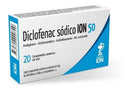 Diclofenac Ion 50  X 10 Comprimidos