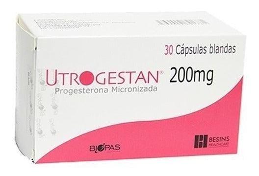 Utrogestan 200  Mg 30 Cápsulas