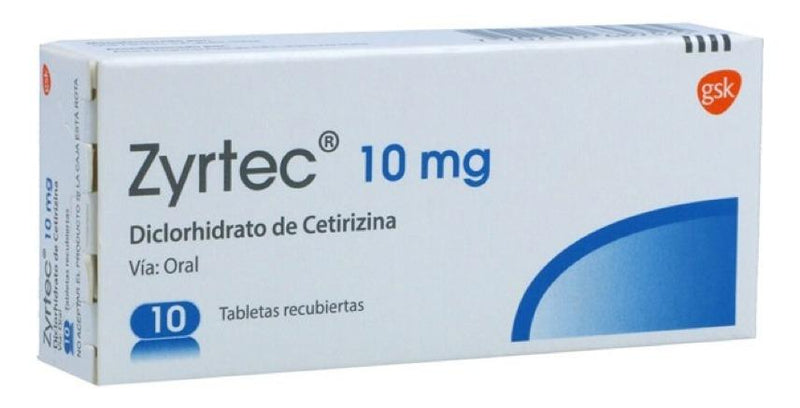 Zyrtec  10 Comprimidos