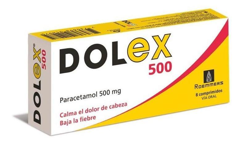 Dolex 500 Mg X 8 Comprimidos