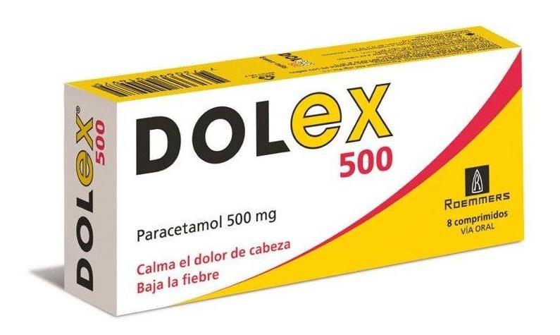 Dolex 500 Mg X 8 Comprimidos