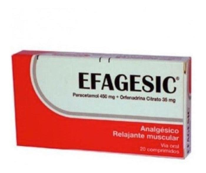 Efagesic 20 Comprimidos