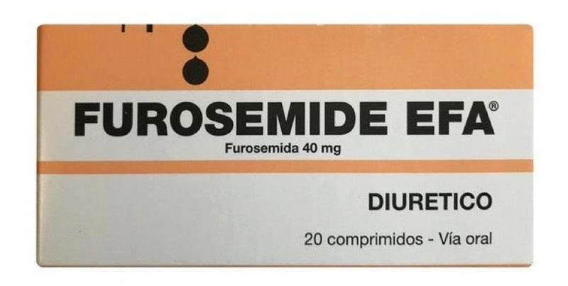 Furosemide Efa 20 Comprimidos