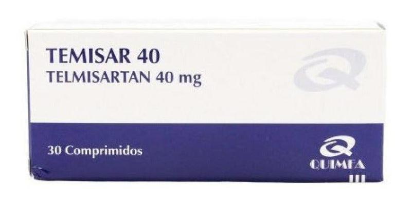 Temisar 40 Mg 30 Comprimidos | Telmisartan