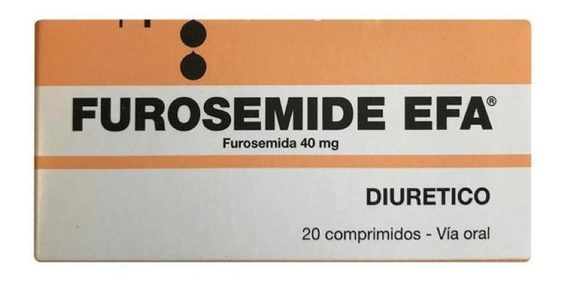 Furosemide Efa 20 Comprimidos