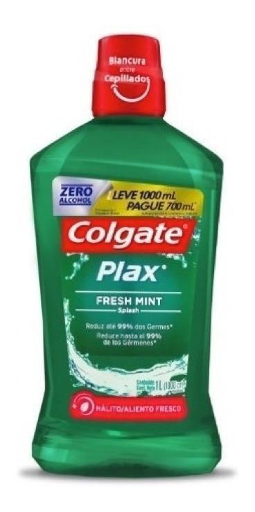 Colgate Plax Fresh Mint 1 Lt Litro Enjuague Bucal