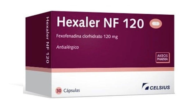 Hexaler 120 Mg 30 Cápsulas