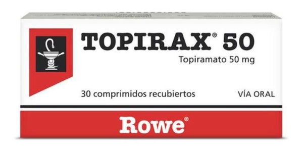 Topirax  50 Mg  30 Comprimidos
