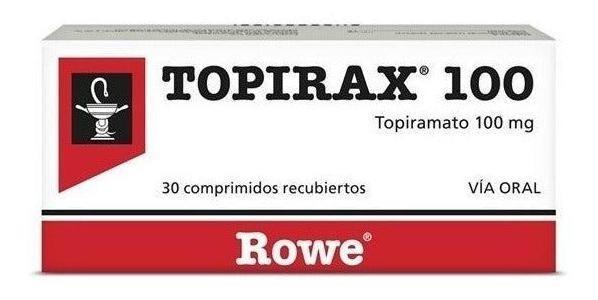 Topirax 100 Mg  30 Comprimidos
