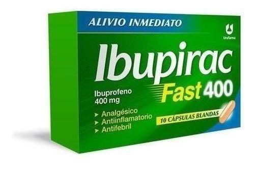 Ibupirac Fast 400 X 10 Capsulas (ibuprofeno 400mg)