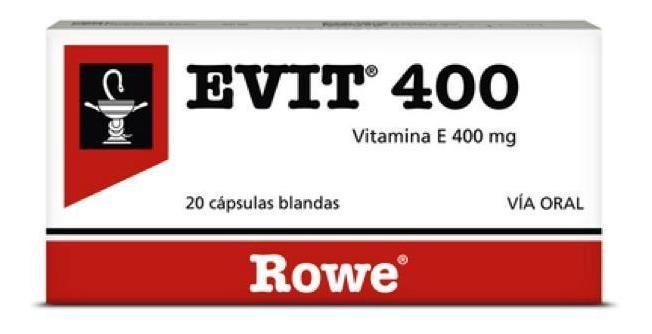 Evit 400 Mg 20 Cápsulas