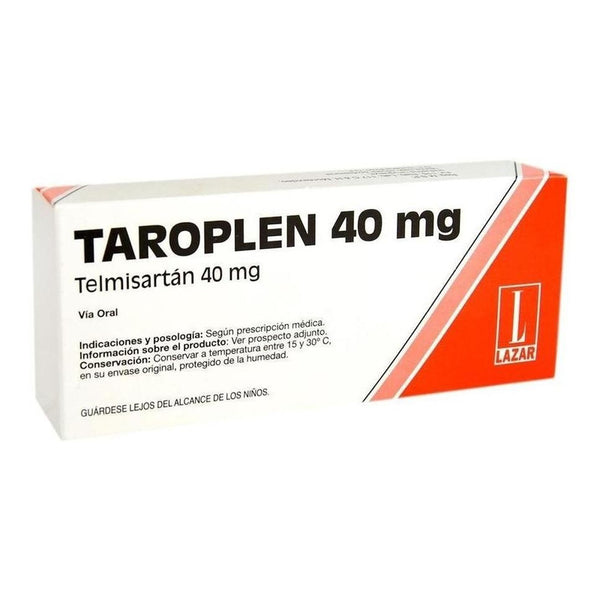 Taroplen 40 Mg 42 Comprimidos