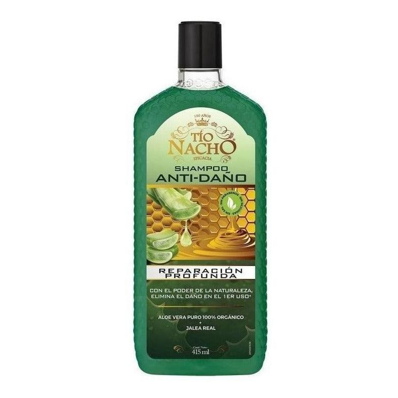 Tío Nacho Shampoo Reparación De Daño Aloe Vera 415ml