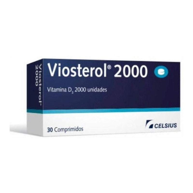 Viosterol 2000  30 Comprimidos | Vitamina D 3