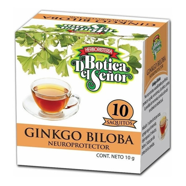 Té De Ginkgo Botica Del Señor 10 Saquitos - Farmacia Rex