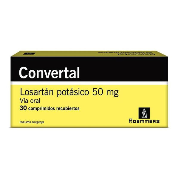 Convertal 50 Mg X 30 Comprimidos