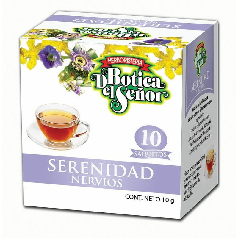 Pack De 2 Té Serenidad Botica Del Señor 10 Saquitos - Farmacia Rex