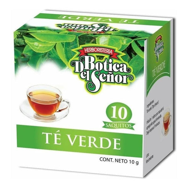 Pack De 2 Té Verde Botica Del Señor 10 Saquitos - Farmacia Rex