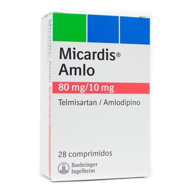 Micardis Amlo 80/10 Mg  28 Comprimidos