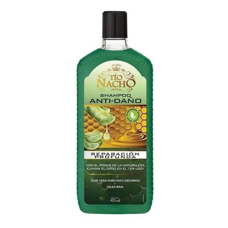 Tío Nacho Shampoo Reparación De Daño Aloe Vera 415ml